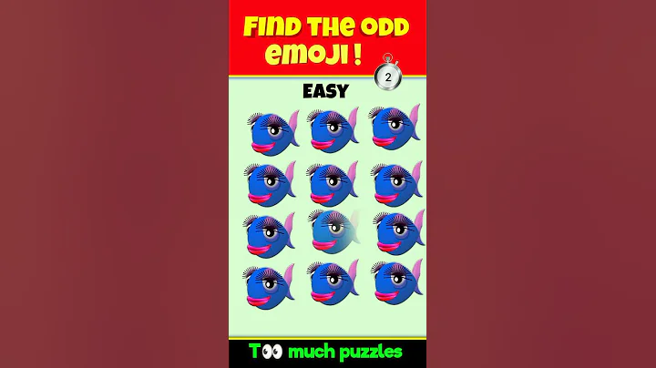 find the odd emoji out ! 😀। eye test game #emojichallenge #shorts #riddles #paheli
