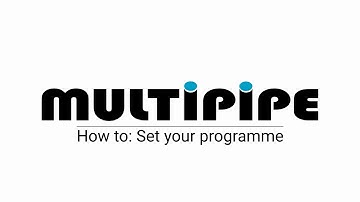 How to - Set your programme
