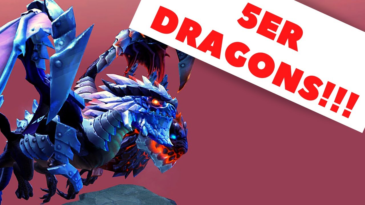 DRAGONS VS DRAGONS! ► DOTA 2 AUTO CHESS