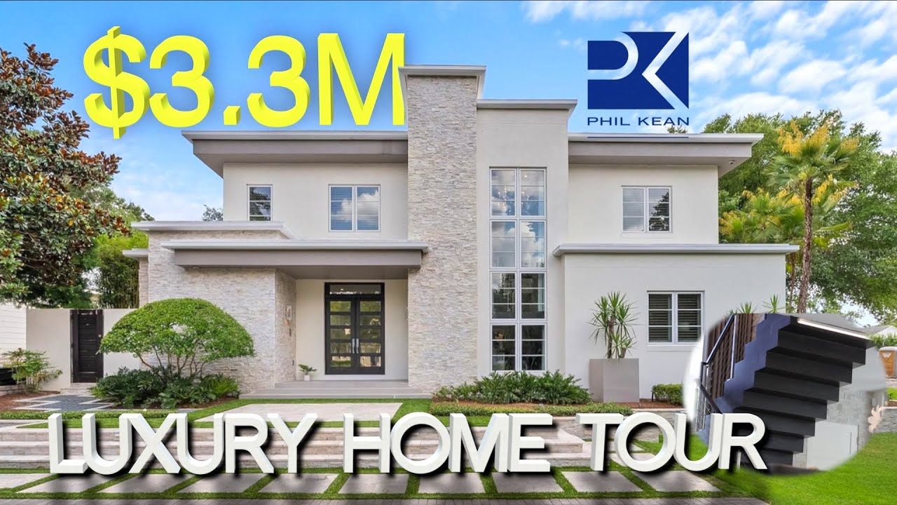 Inside a $3.3M Modern Masterpiece in Winter Park FL | Phil Kean Design Home Tour