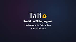 Introducing Tali AI Realtime Billing Agent