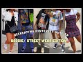RECREATING PINTEREST INSPIRED OUTFITS *baddie/streetwear edition*