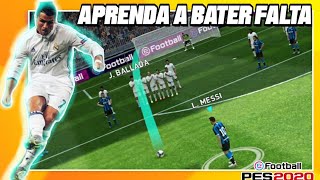 PES 2020 MOBILE | APRENDA A BATER FALTAS / COMO BATER FALTAS NO PES MOBILE