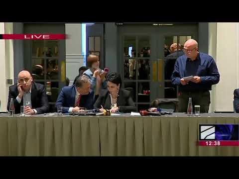 ეკა ბესელიას და შალვა ნათელაშვილს ჰგონიათ, რომ მიკროფონი გამორთულია