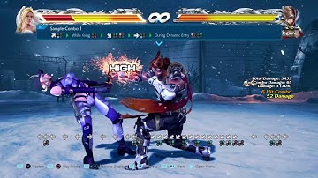 Lars Simple Staple Combo TEKKEN 7