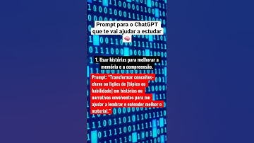 Como aprender utilizando prompts para o ChatGPT #inteligenciaartificial #chatgpt #produtividade #fyp