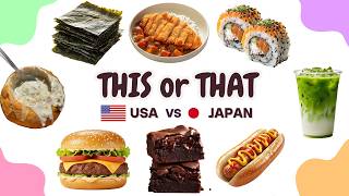 USA vs Japan: Ultimate Food Battle 🍔🍣😋 | This or That