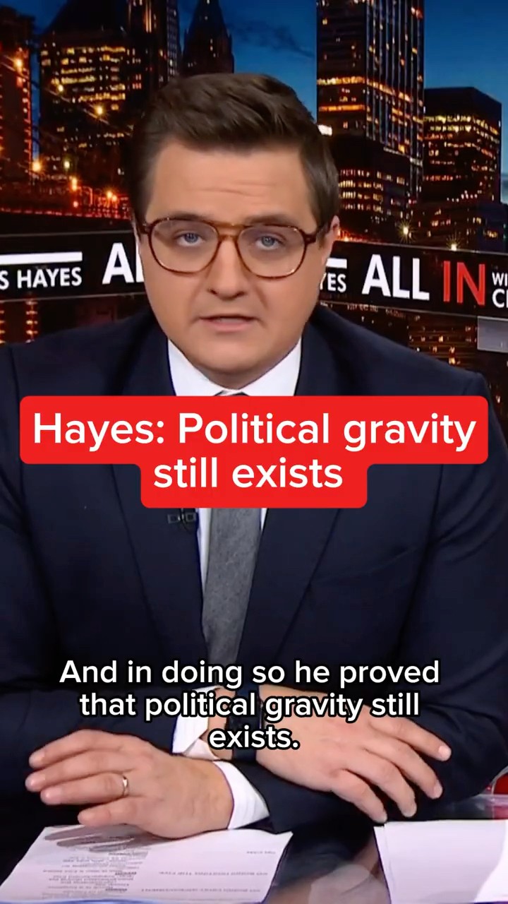 Hayes: Political gravity still exists