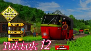 New Real Off-road Tuktuk Auto Rikshaw    Driving - Best Game 2019 - Tuktuk Gameplay FHD screenshot 3