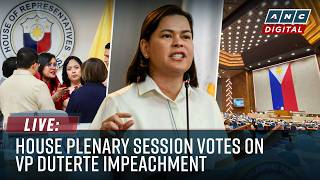 LIVE: House Plenary session to vote on impeachment of VP Sara Duterte | May 11, 2026