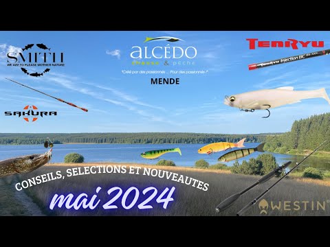 Les CONSEILS pêche du mois de mai du magasin Alcedo Mende