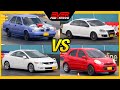 Nissan March TURBO 🆚 Tsuru 🆚 Civic Si 🆚 VW Bora GLI 🆚 Camaro🔥 DRAG RACING 🔥 4ta piques B/quilla 2022