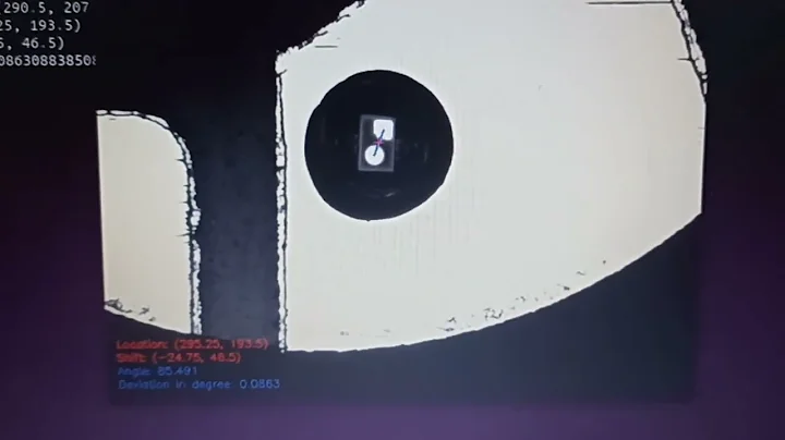 Machine Vision - Pattern matching system