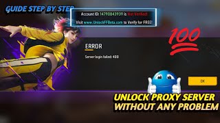 HOW TO UNLOCK PROXY SERVER WITHOUT ANY PROBLEM🔥step by step guide 💯😘