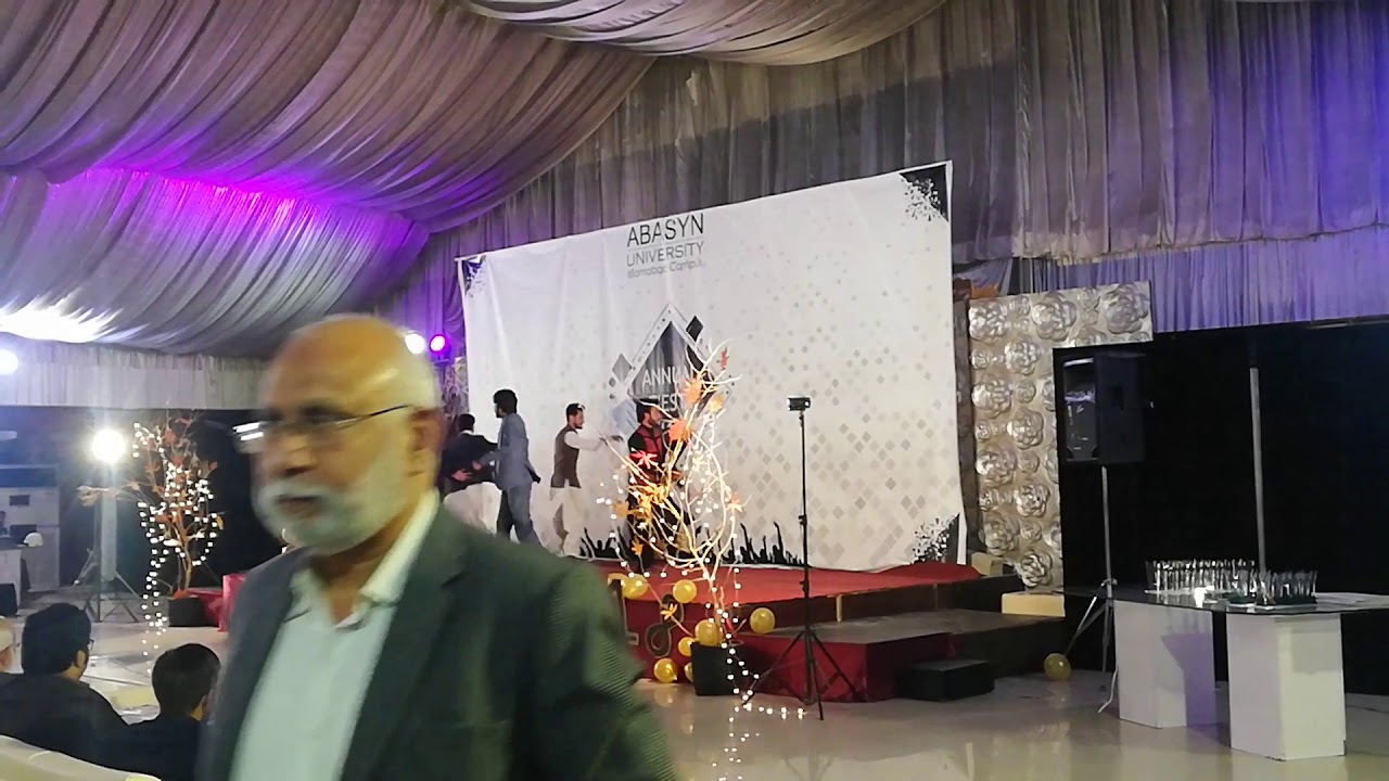 pahktoon attan on annual fesita'18 abasyn University Islamabad campus