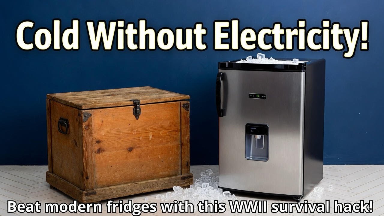 This 1800s Cool Box Still Beats Modern Refrigerators – WWII Survival Secret Exposed!