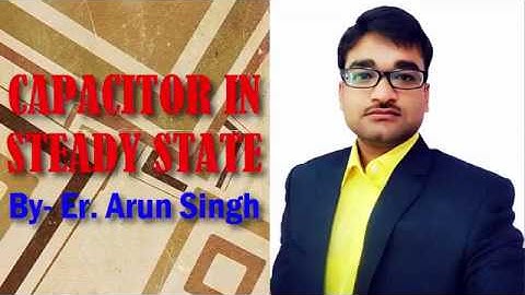 PHYSICS by AKS sir (KOTA FACULTY)||IIT-JEE||NEET||Capacitor in steady state
