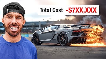 Ik heb een door brand beschadigde Lamborghini SVJ herbouwd