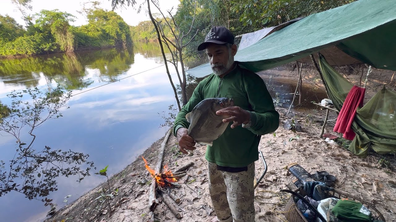 🏕️ACAMPAMENTO ÓTIMO BOA PESCARIA LUGAR LINDO MARAVILHOSO
