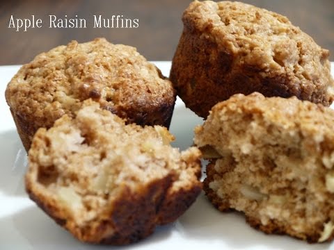 Whole Wheat Apple Raisin Muffins Recipe and Gift Giving Idea