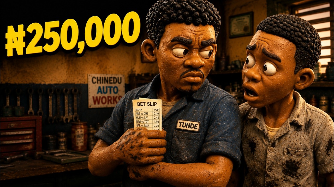 He Won ₦250,000... But It Wasn't His Bet 😳 | THE BET SLIP (Claymation Short Film)