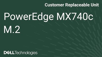 Dell  PowerEdge MX740c and MX840c: Remove/Install M.2