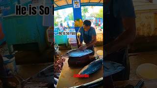 So Fast Fish Cutting Skills #shorts #viral #fastest
