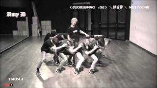 UP10TION 'So, Dangerous' Mirrored Dance Practice CCTV