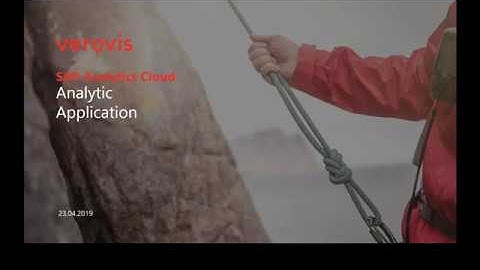 verovis How-to: Analytic Application – SAP Analytics Cloud