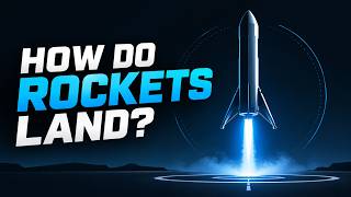 How Do Rockets Land Without Falling | Python Simulation