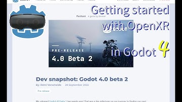 Godot 4 OpenXR Getting Started