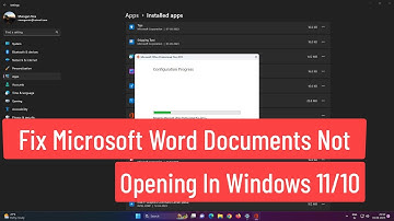 Fix Microsoft Word Documents Not Opening in Windows 11/10