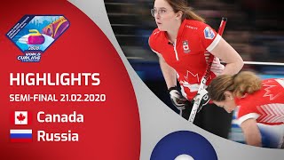 HIGHLIGHTS: Canada v Russia - Women's semi-final -...
