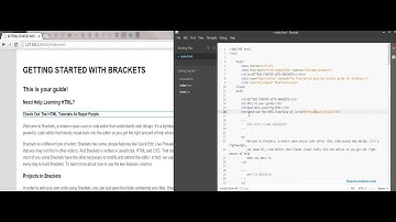Live Preview in Adobe Brackets