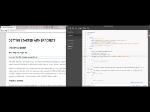 Live Preview in Adobe Brackets