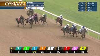 Oaklawn Park April 27, 2024 The 2nd Running o Dig A Diamond Stakes
