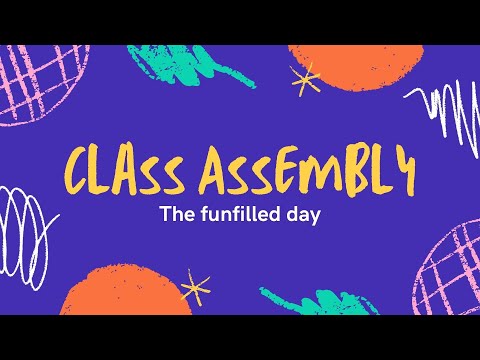 Class assembly intro videoGlimpse of Bloom Public  School