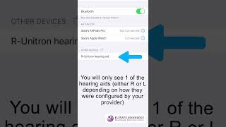 How to Pair Unitron Hearing Aids to iPhone (iOS) and Android screenshot 4