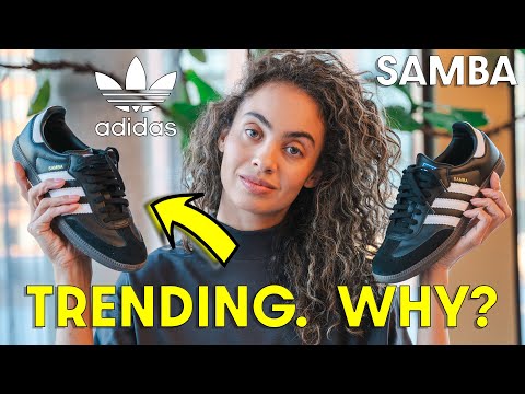 The Adidas Samba trended BIG in 2023.  Why?  Black OG On Foot Review and How to Style