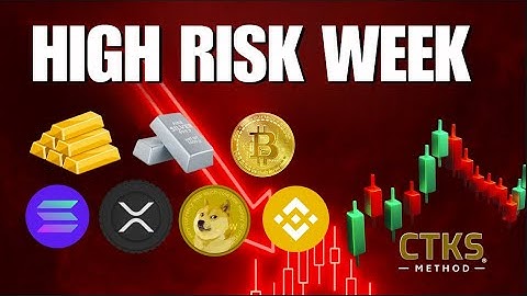 ⚠️ High-Risk Week Ahead ⚠️ Most Aren’t Ready - Crypto Bitcoin BTC Gold Silver Sol Ada XRP Doge BNB