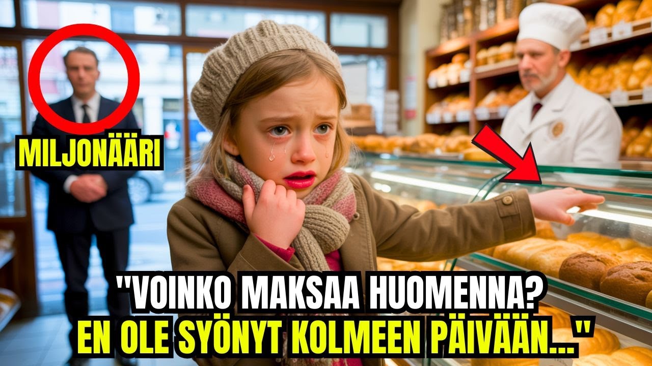 NÄLKÄINEN TYTTÖ ANOO LEIPÄÄ... MILJONÄÄRI NÄKEE JA TEKEE USKOMATONTA!