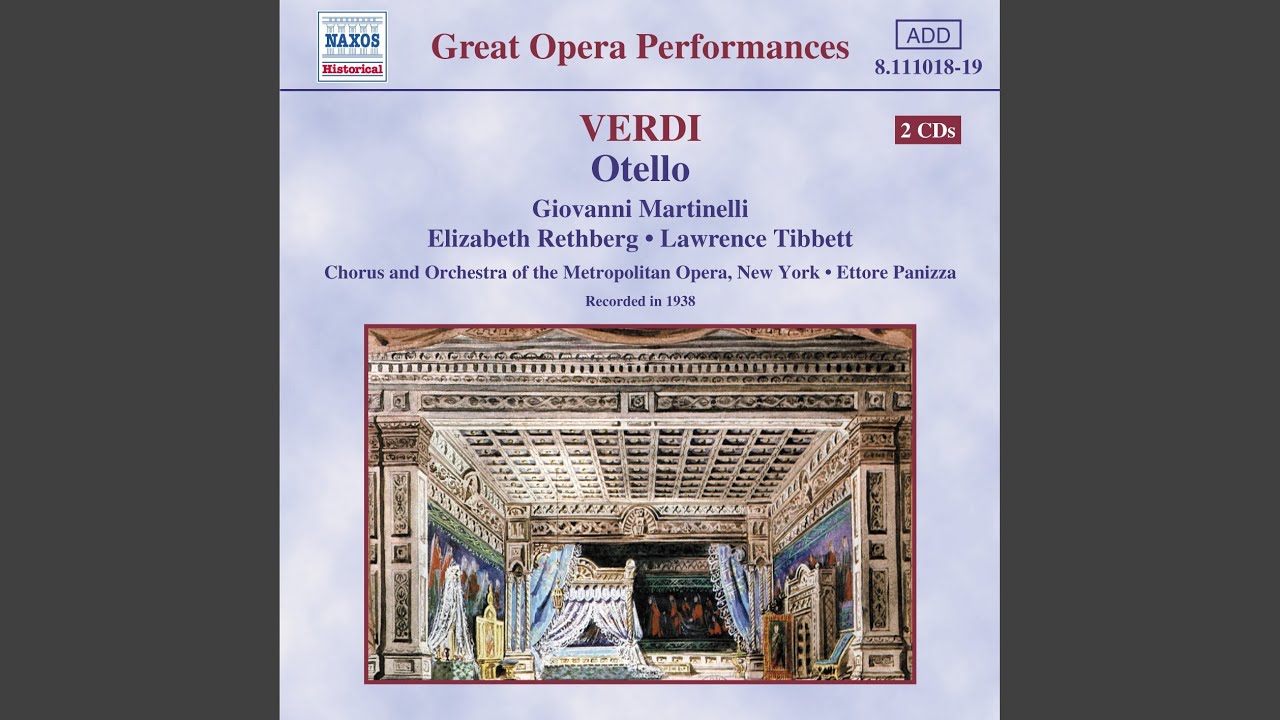 Otello: Act III: Dio ti giocondi, o sposo (Desdemona, Otello) - YouTube