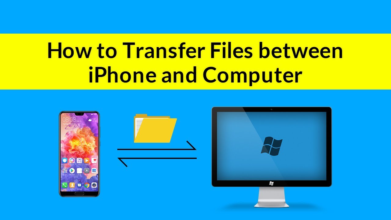 How to transfer files between iPhone and computer/PC ...
