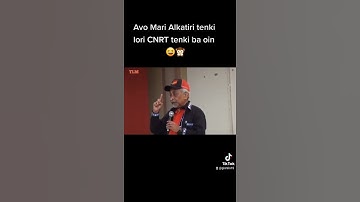 Alkatiri Dehan Tenki Lori CNRT lao Ba oin😆😆🙊
