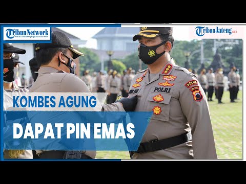 Kombes Pol Agung Dapat Pin Emas dari Kapolri