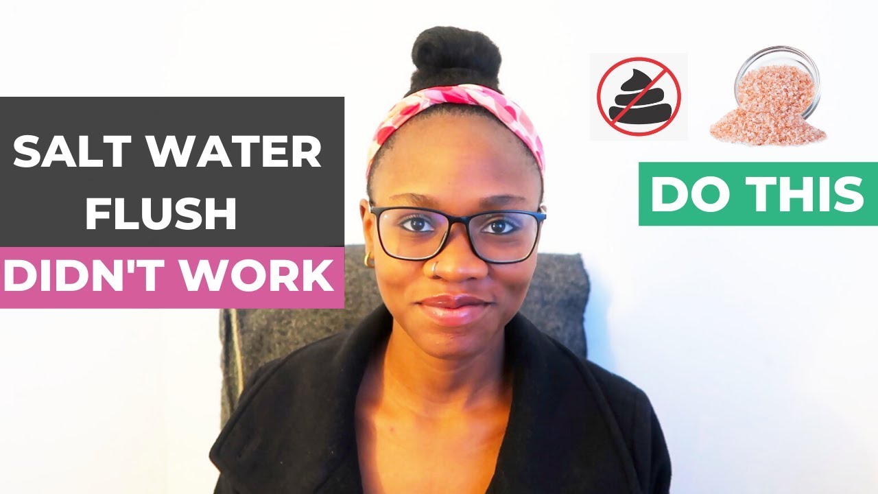 Day 63 | Why the salt water flush didn't work? | 90 - Day video journal