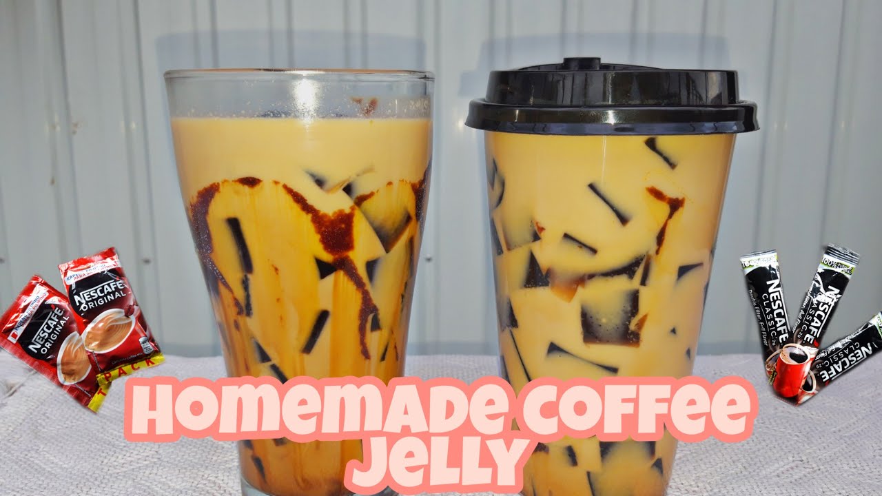 How to make Homemade Coffee Jelly (Easy but so Yummy !!) How to make Homemade Coffee Jelly YouTube