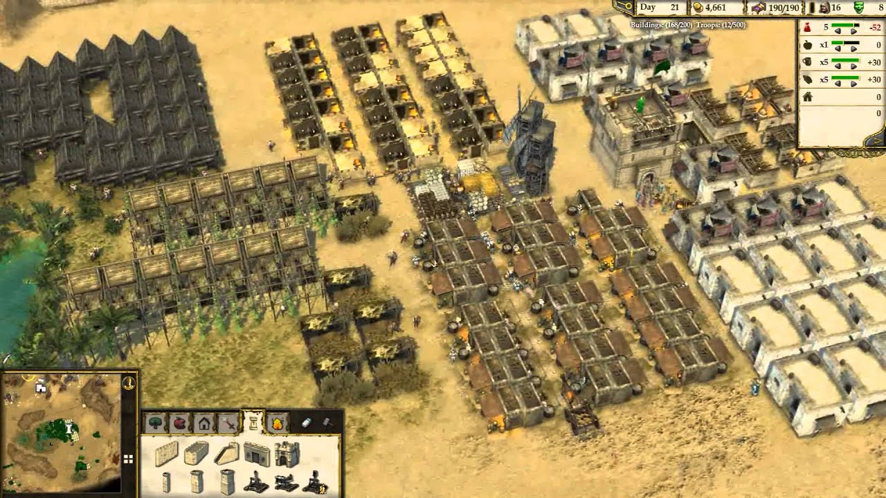 Stronghold Crusader 2 Multiplayer - Michael vs SergiuHellDragoonHQ | Deathmatch [1080p/HD]