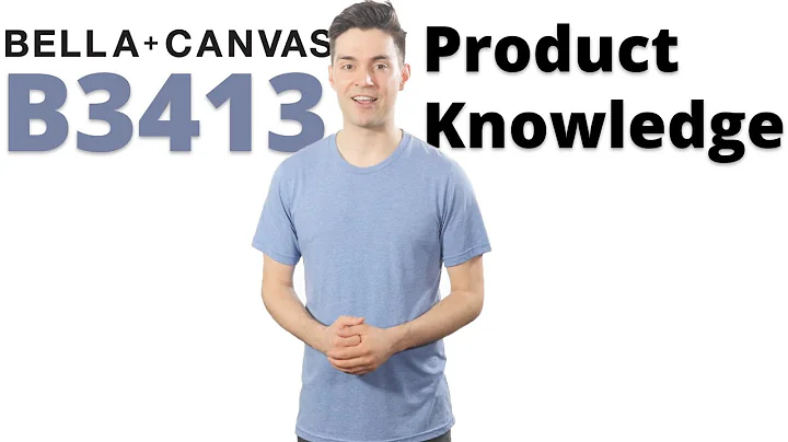 Getting to Know the Bella+Canvas B3413 Triblend T-Shirt