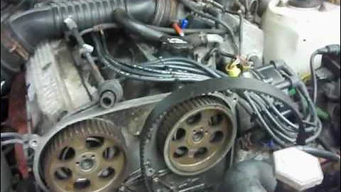 1984 Toyota Supra Removing Camshaft Seals part 1